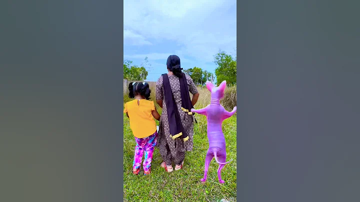 Baby girls and mummy dancing with cat 🙀🤗❤️🤪 #shorts #viralvideo