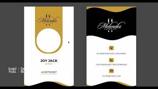 How To Design a Professional ID Card in CorelDRAW (module 4)