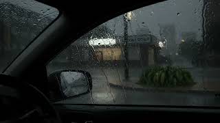 Relaxing Heavy Rain Inside Parked Car - Sleep Instantly, Calm Mind, Sounds for Peace of Mind screenshot 5
