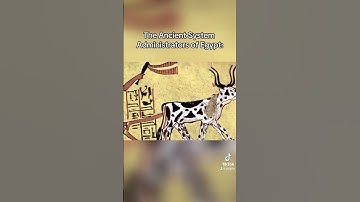 The Ancient System Administrators of Egypt #shorts
