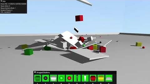 Falling Objects - Physics Simulation Test