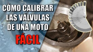 ?Cómo CALIBRAR las VÁLVULAS de una MOTO ?2021