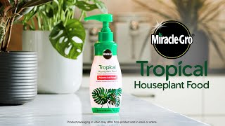 How To Use Miracle-Gro® Tropical Houseplant Food by Miracle-Gro 5,916 views 5 months ago 33 seconds