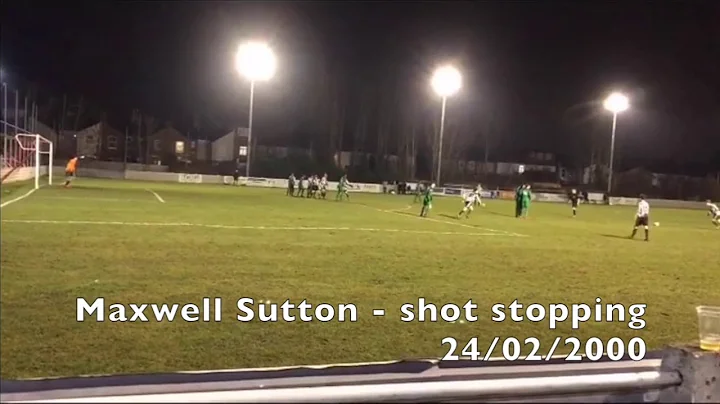 Maxwell Sutton - Goalkeeping footage 1