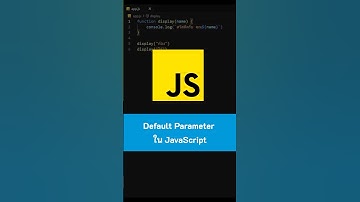 Default Parameter ใน JavaScript #js #เขียนโปรแกรม #javascript #kongruksiam