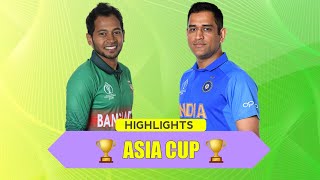 Asia Cup 2012 India Vs Bangladesh Full Highlights Sachin Tendulkars 100Th Century 