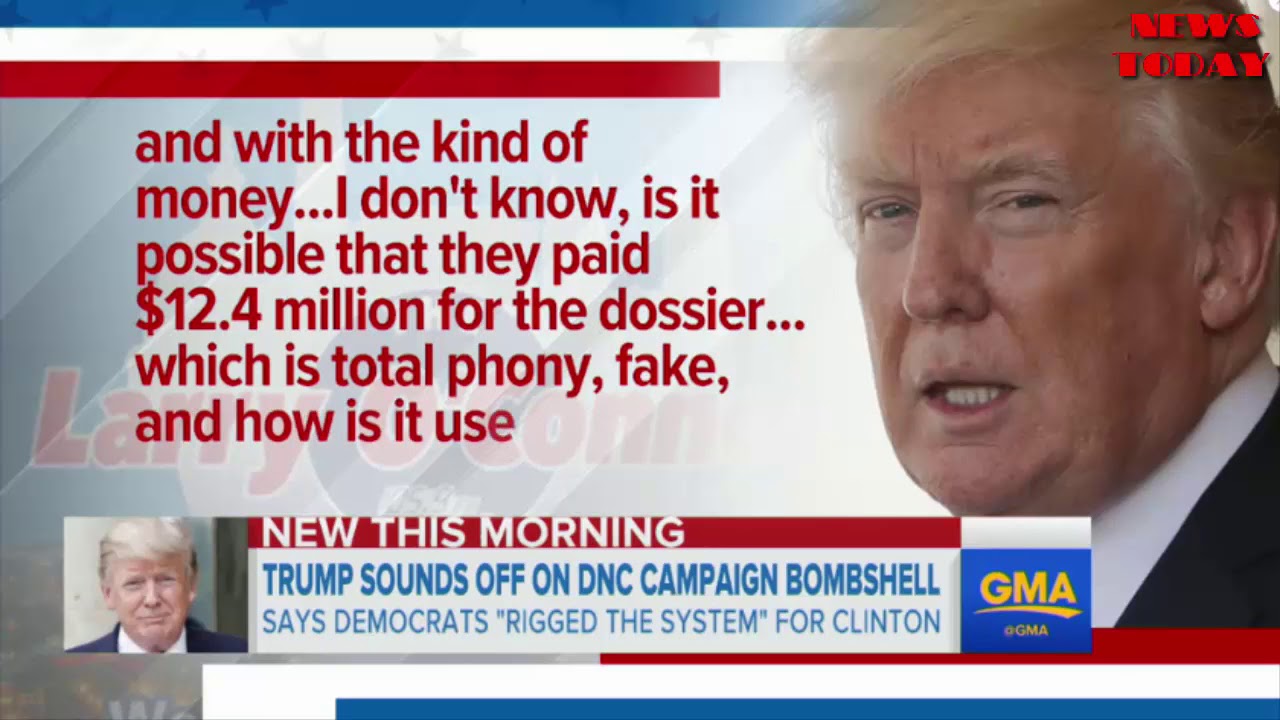 Trump takes on Clinton, DNC - NEWS TODAY