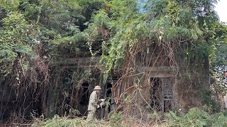 Renovate and Clean up a mysterious house abandoned for 100 years full of weeds