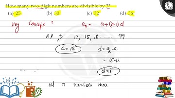 How many two-digit numbers are divisible by 3 ? (W) (a) 25 (b) 30 (c) 32