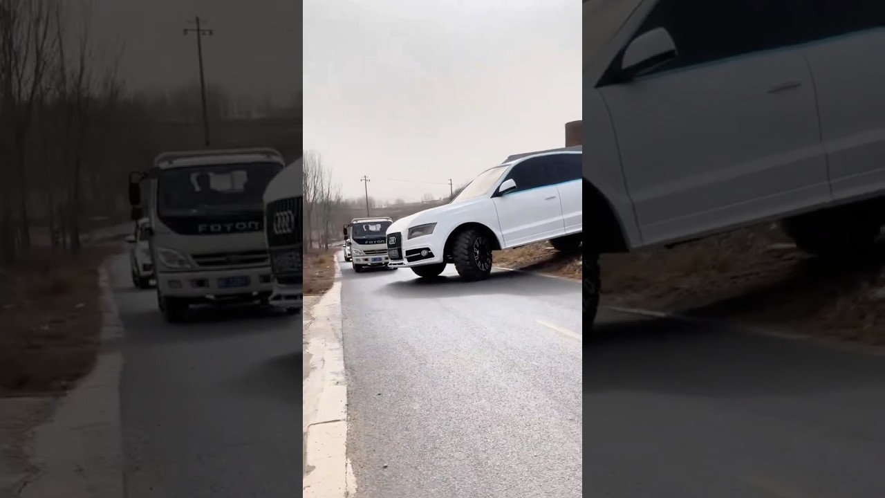 ГИГАНТСКАЯ Машина АУДИ Q500 #шортс