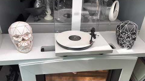 Record player set up