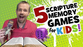 5 Scripture Memory Games for Kids