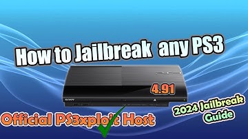 How to Jailbreak any PS3 4.91 using official PS3xploit host
