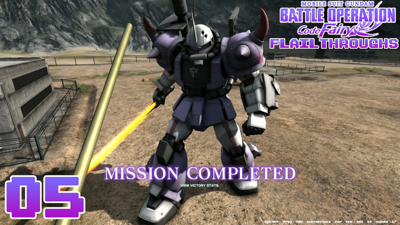 Gundam Battle Operation: Code Fairy! 05 - And Now We Wait For Volume 2 (But  Not Very Long) - YouTube