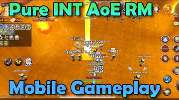 Pure Int AoE Rm Mobile Gameplay | IPhone 13 Pro Max | FlyFF Universe Mobile MMORPG
