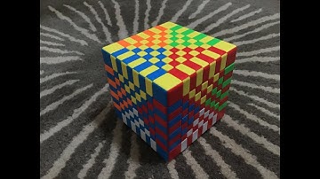how to do the prettiest pattern on a 9x9 rubik