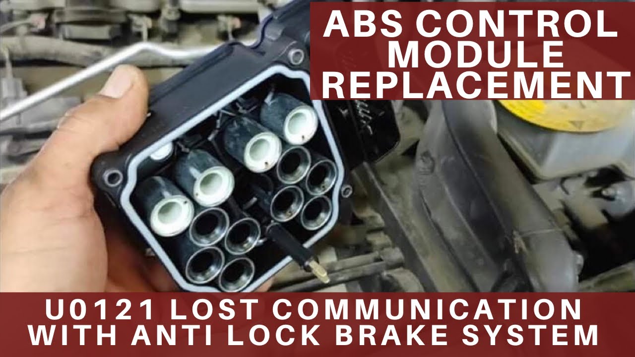 ABS Control Module Replacement | U0121 Lost Communication with Anti Brake  Module |Jeep Cherokee - YouTube