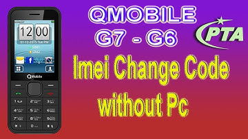 Qmobile G7 Imei Change Code || TECHNICAL Q A || Q mobile g7 imei change code 2022 Without pc
