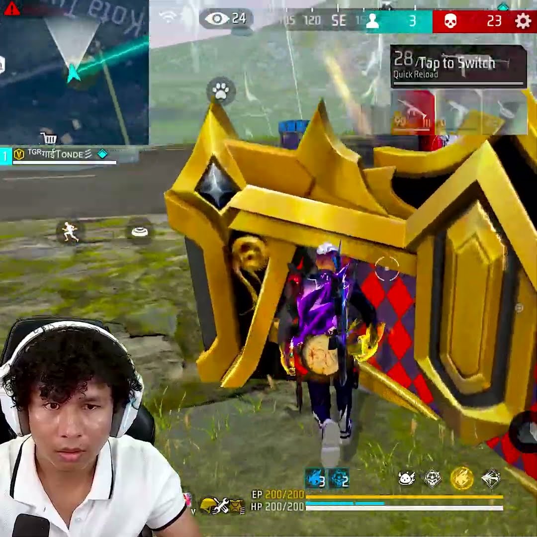 I Show Speed Aatma in Tonde Gamer ?? #shorts #freefire #tondegamer