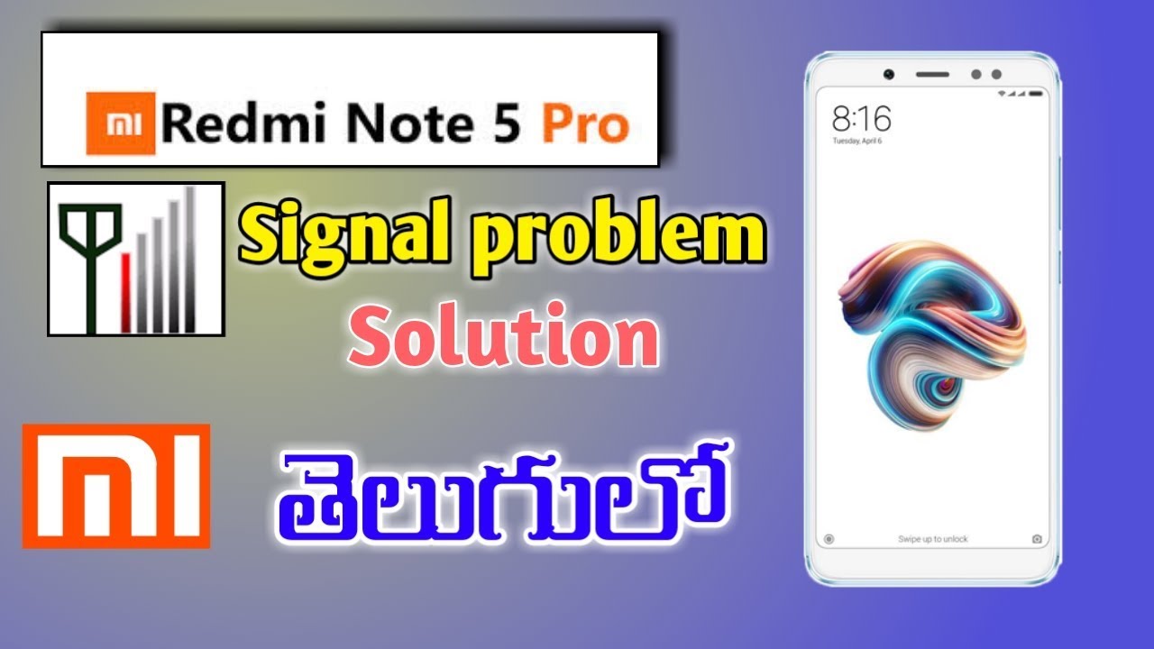 Redmi note 5 pro network Problem solve | in Telugu | by Syam | new