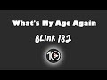 Blink 182 - What&#39;s My Age Again 10 Hour NIGHT LIGHT Version