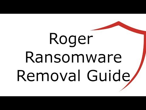 Roger Virus File Ransomware Removal