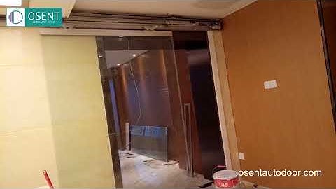 Automatic sliding door adjustment - OSENT Autodoor