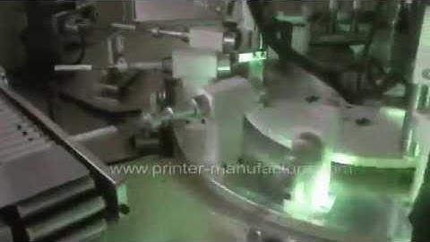 Automatic Rotary Screen Printing Machine for Soft Tubes