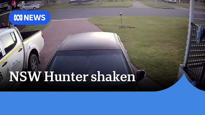 Earthquake knocks out power in NSW Hunter region | ABC News