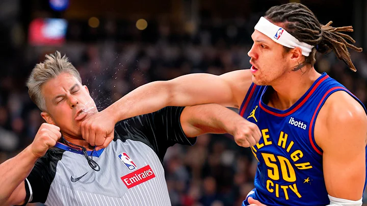 When NBA Players Fight Referees..