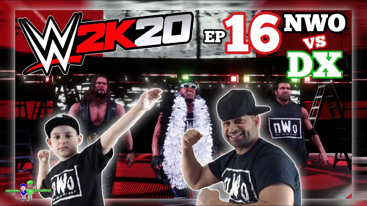 wwe 2k20 nwo vs dx, wwe 2k20 nwo, wwe 2k20 nwo entrance, wwe 2k20 nwo hul.....