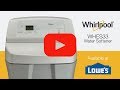 Whirlpool 33,000 Grain Water Softener (WHES33)