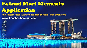 Extend Fiori Elements App | Extending SAP Fiori elements Applications on Business Application Studio