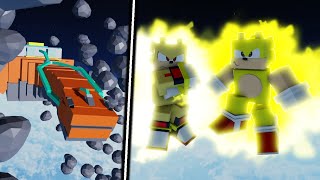 Sonic Simulator 3D- How To Unlock Super Shadow And Biolizard Boss Fight Sonic Roblox Fangame