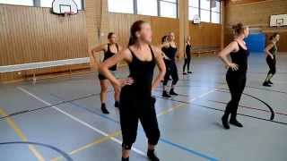 Showtanzformation TanzGlanz Trainingsimpressionen