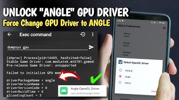 Force Change GPU Driver To ANGLE! | OverClock Your GPU Performance For Gaming (No Root)