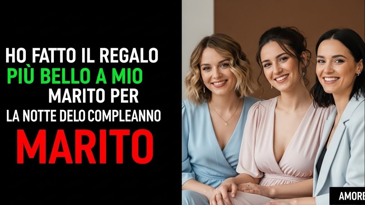 Ho sorpreso mio marito per il suo compleanno con il regalo che non aveva mai ricevuto.