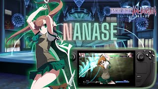 Steam Deck: UNDER NIGHT IN-BIRTH Exe:Late[st] - Nanase Story