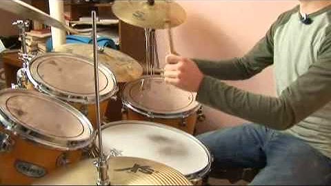 Drums: 16th Note Fills in 2 Groups of 6