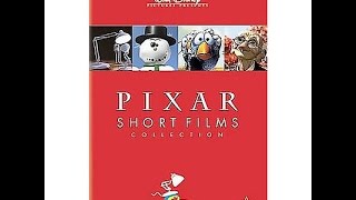 Opening To Pixar Short Films Collectionvolume 1 2007 Dvd