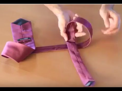 ربط | الكرفتة | بالسريع ثم البطيء | How To | tie a tie | Quickly and