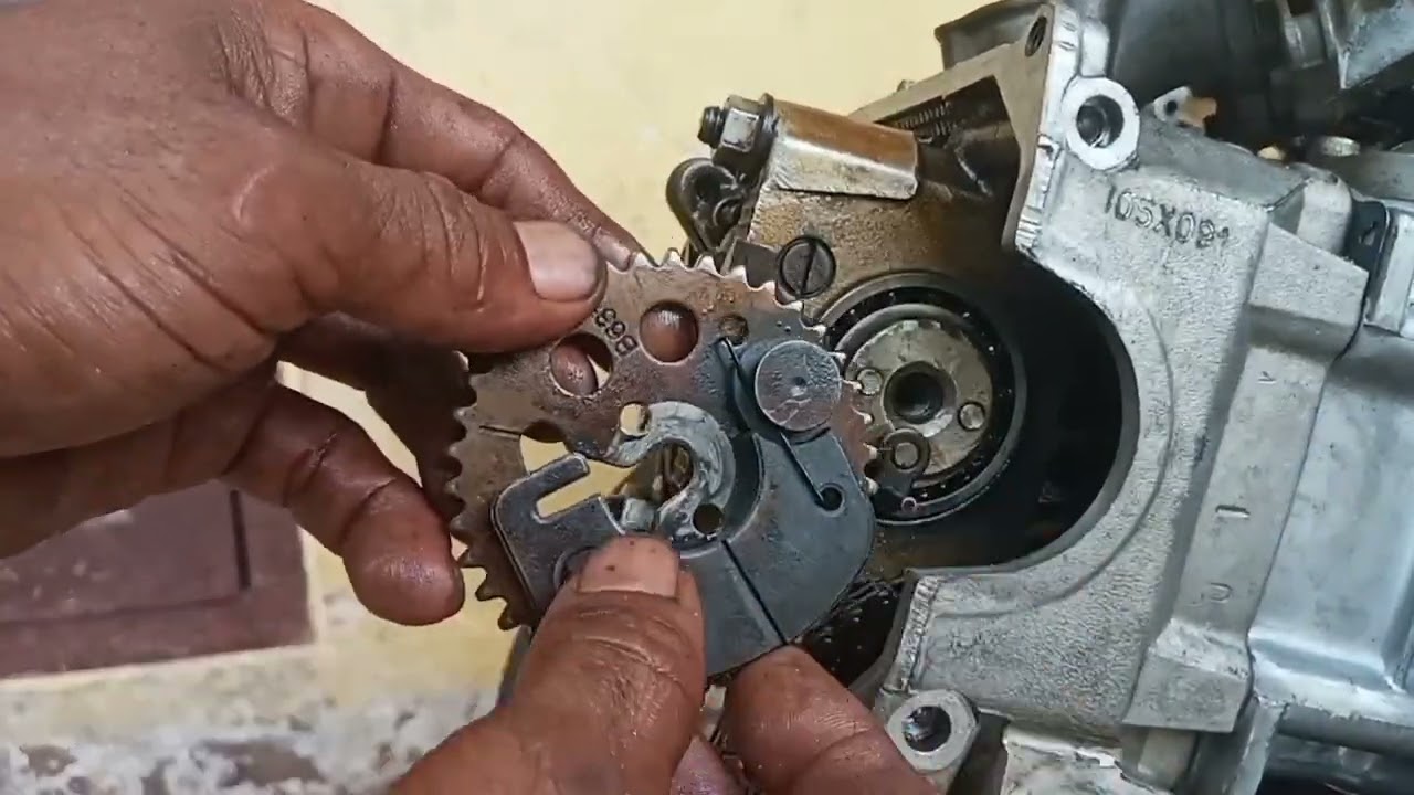 cara pasang gigi sentrik / pasang gir timing aerox dan n-max #posisitopgirtiming @ronaldtutorial