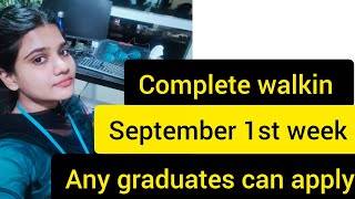 ✅ Walk-in Jobs | TCS, eNoah, Hexaware, Sagility | Aug 28–30