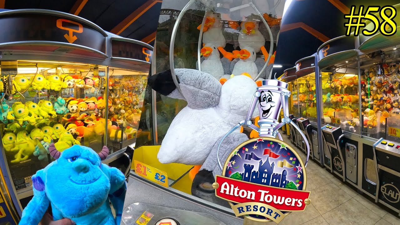 Claw Machines UK Episode #58 | Alton Towers Scarefest | Big One Teases Us