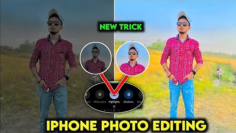 Iphone Photo Editing In Android || iphone jaisa photo edit kaise kare android me || iPhone editing