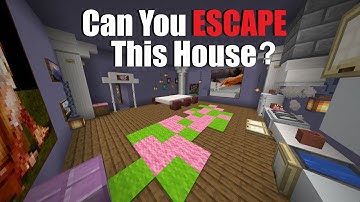 Can You ESCAPE This House? - Minecraft Puzzle Map