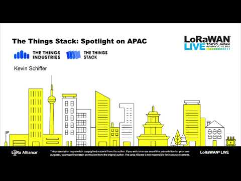 2023 LWL Tokyo: The Things Stack Spotlight on APAC