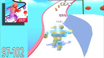 Rope Man - Gameplay android,ios All Levels ( levels 97-102 )