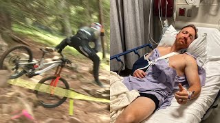 2023 SeasonEnding Crash  Aaron Gwin Talks About Lenzerheide