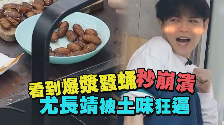 【做家务的男人】一盆蚕蛹当午餐？尤长靖被土味情话逼吃吓到腿软！ - 天天要闻